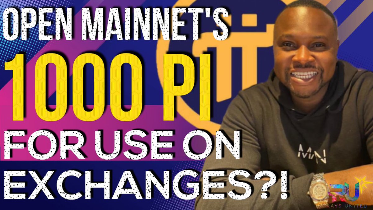 _raysunited's tweet photo. "You NEED, at Least, 1000 PI For Exchanges During Pi Mainnet?!" - FAKE NEWS!!! | #PiNetworkUpdates
#PiNetwork #PiMainnet #PiKYC #PiMainnetMigration #PiUtility #Mainnet #KYC #PiLockup #PiBlockchainExplorer #PiApps
RETWEET, PLEASE!!!
https://t.co/4U0TGFirXR
WATCH IT NOW!!! https://t.co/WrwBc7gwwh
