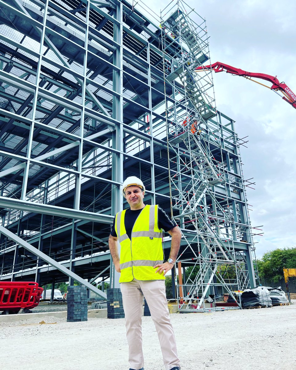 FrankKhalidUK's tweet photo. Can’t believe that my new ⁦@WestLondonFS⁩ is almost finished, just a couple of weeks left. https://t.co/Viy6TW7fGD