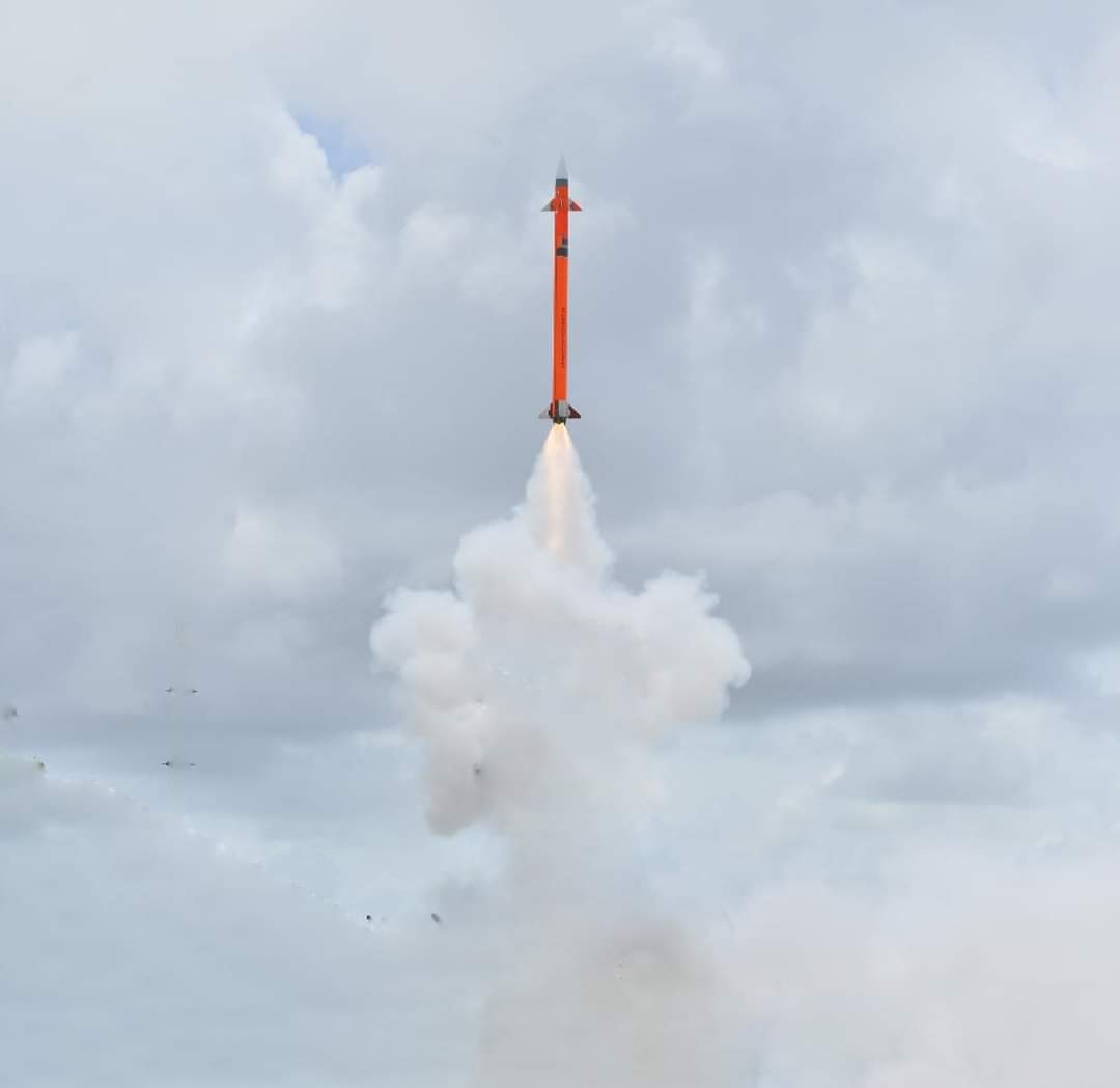 Indian Navy successfully conducted the maiden test firing of ADS Medium Range Surface to Air Missile (MRSAM) from the destroyer INSVisakhapatnam.