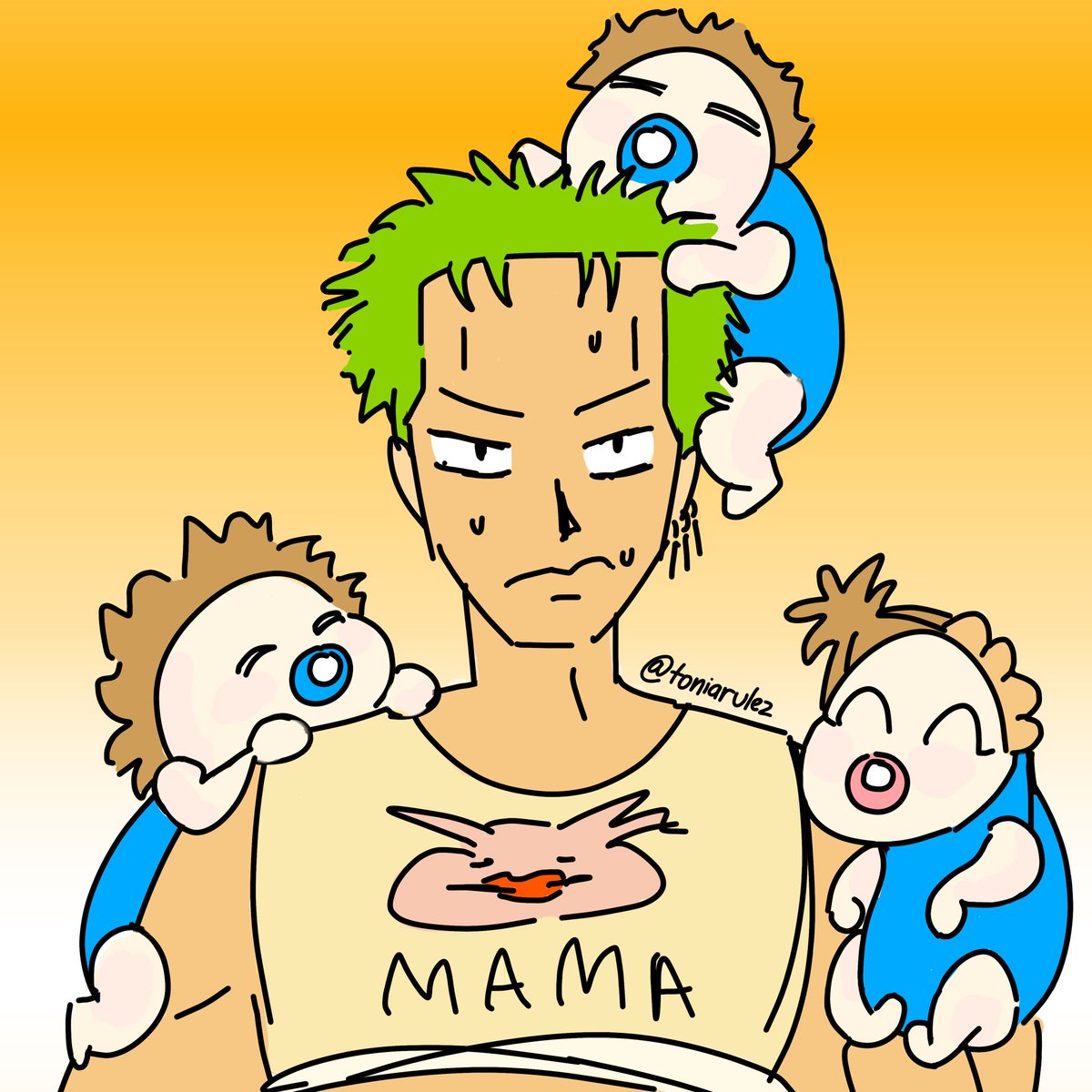 ToniaRulez's tweet photo. This episode was so funny 🤣 #ONEPIECE #fanart https://t.co/Vvh0vqXDlQ