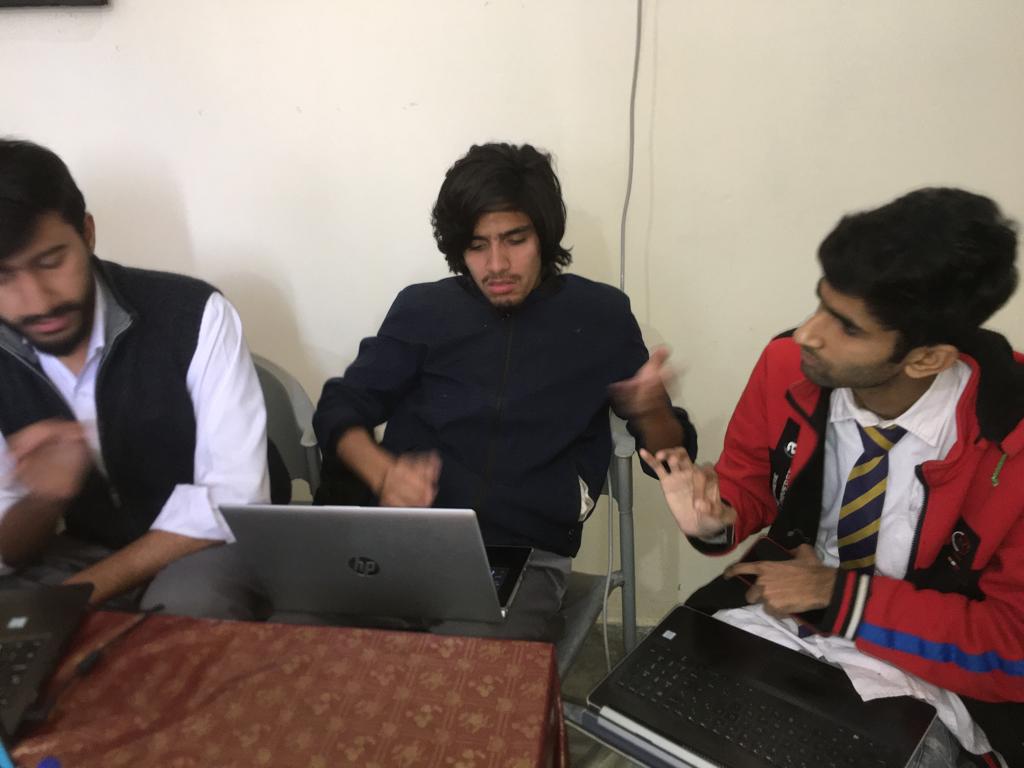 CHIP38434188's tweet photo. CHIP organized a training session for 20 individuals with hearing impairments on Accenture online courses. 

The Training took place at DEWA institute in Islamabad. 
March 07, 2023 https://t.co/HO0la0Q8o2