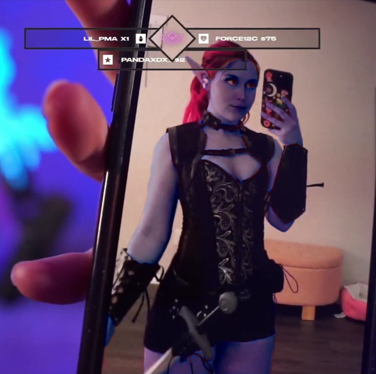 nuclearbastard's tweet photo. @itsqueenmanda Dark Elf Assassin Manda be like https://t.co/a1PXUZrGTw