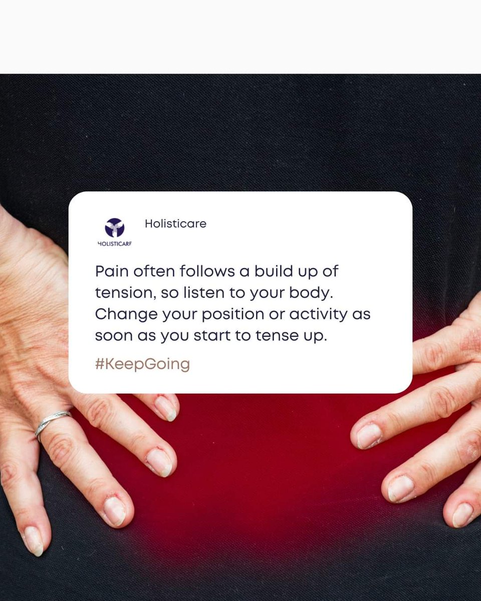 Holisticare1's tweet photo. How can you prevent pain?
#Holisticare #MyofascialRelease https://t.co/WgnR81il7g