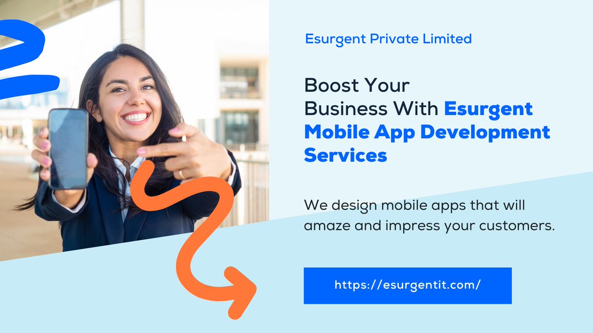 Boost Your Business With <a href="/esurgentit/">Esurgent Private Limited</a> Mobile App Development Services

We design mobile apps that will amaze and impress your customers.

You can visit our service esurgentit.com/mobile-app-dev…

#appdevelopment #hireappdeveloper #MobileApp