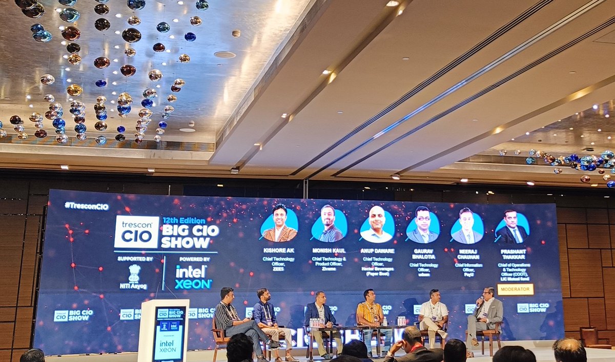 belagavi_news's tweet photo. 12th Edition BIG CIO Show, #Bengaluru.
Guest Speaker Session on "Once in Cloud, There is no Turning Back."
#TresconCIO powered by @NITIAayog & @intel Xenon.
#BIGCIOShow
@TresconGlobal https://t.co/jD9nnAYu6G