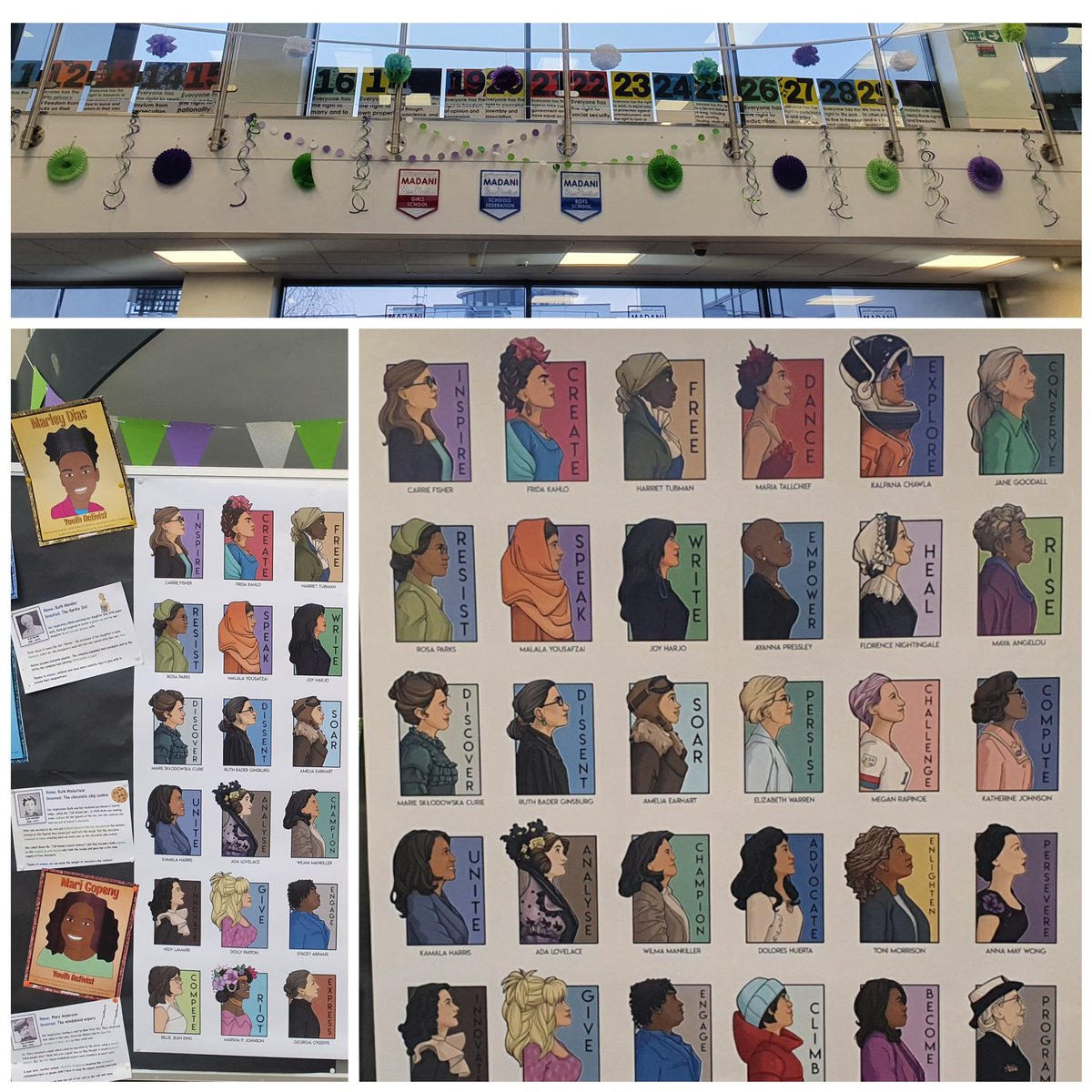 International Womens Day 2023 was a huge success <a href="/MadaniSchools/">Madani Schools Federation</a>.  👩🏾‍🔬👩🏽‍🏫👩‍⚖️👩🏼‍💻👩‍🏭
A great day enjoyed by all, including the special sweet treat   🍰🧁
#IWD2023 #Equality #heart