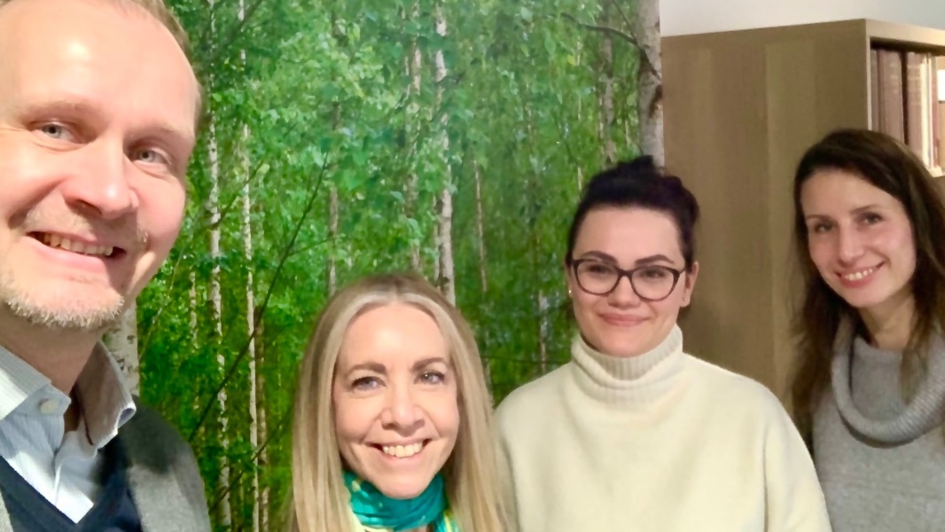 BSapag's tweet photo. #CircularEconomy  and bio products are essential when preserving the planet and the #ecosystems Grateful to @LindqvistAntti and team for hosting us at @ForestBioFacts and  introducing us to their online resources on #sustainable  forestry and green transition
#forest https://t.co/EklUHkYFVX