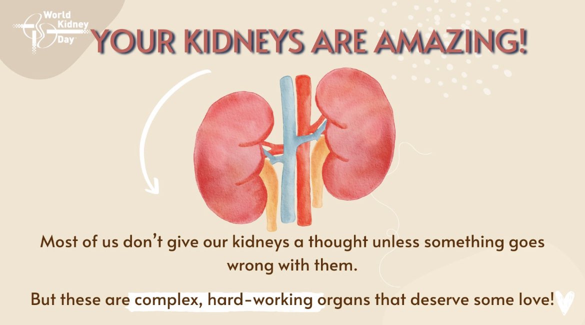 World Kidney Day! Love them every day!