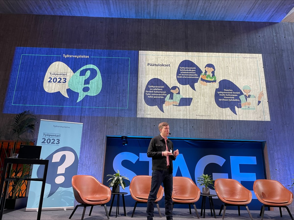 Suomi tarvitsee nuoria työvoimapulan ratkaisemiseksi. Nuorten mielenterveyden ongelmista johtuvat sairauspoissaolot ovat kasvussa. On rakennettava yhdessä mielenterveyttä tukevaa työelämää, joka huomioi erityisesti nuoret. <a href="/tyoterveys/">Työterveyslaitos</a> tarjoaa tietoa johtamisen tueksi #Työpuntari