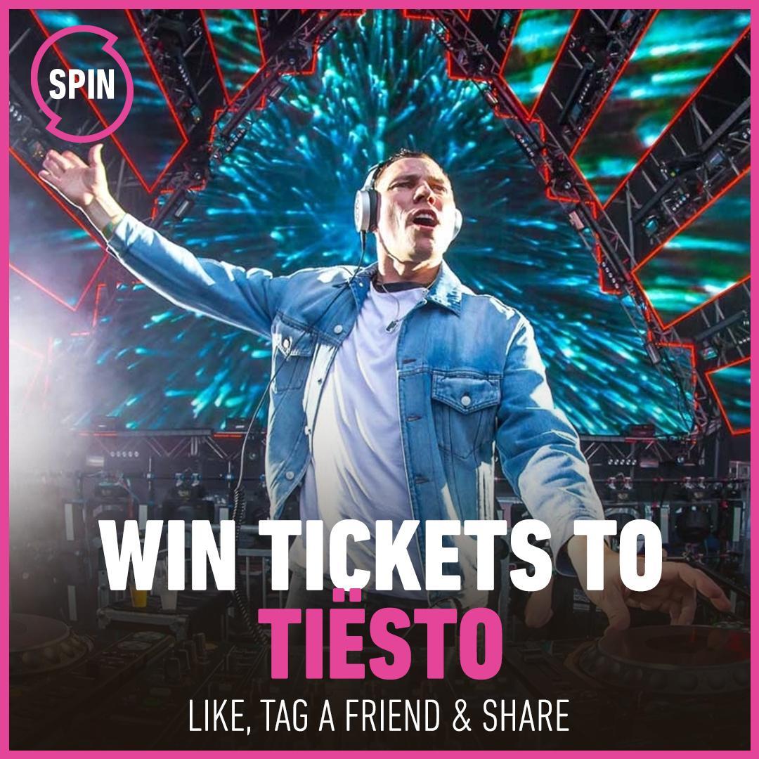 <a href="/tiesto/">Tiësto</a> is coming to Royal Hospital Kilmainham on 26th Aug and SPIN have a pair of tickets to giveaway 🙌

To win, simply:
💚LIKE this post,
💚TAG the mate you’d bring, &amp;
💚RETWEET

Tickets on sale Friday 9am 10th March via ticketmaster.ie

T&amp;Cs spinsouthwest.com