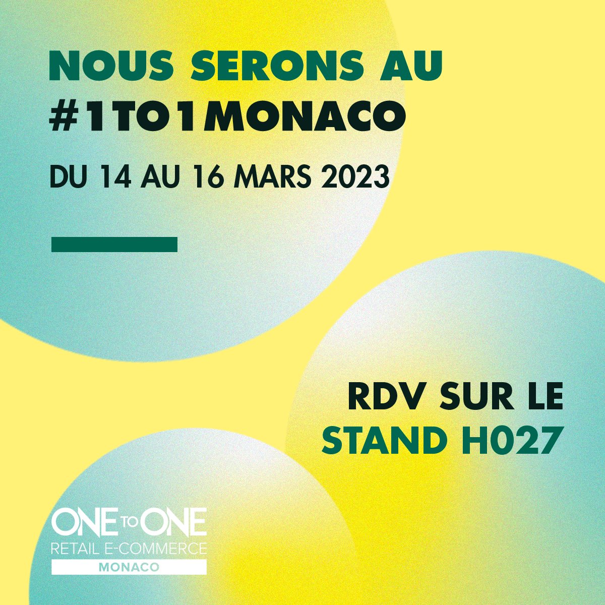 #Événement J-5 avant le #1to1Monaco !

N’hésitez pas à venir nous voir sur le stand H027. Nous serons ravis d’échanger avec vous sur vos projets.

#Ecommerce #ComposableCommerce #PIM #Retail #Experienceclient #DXP #DigitalFactory #IT #UXdesign #UIdesign @1to1Monaco