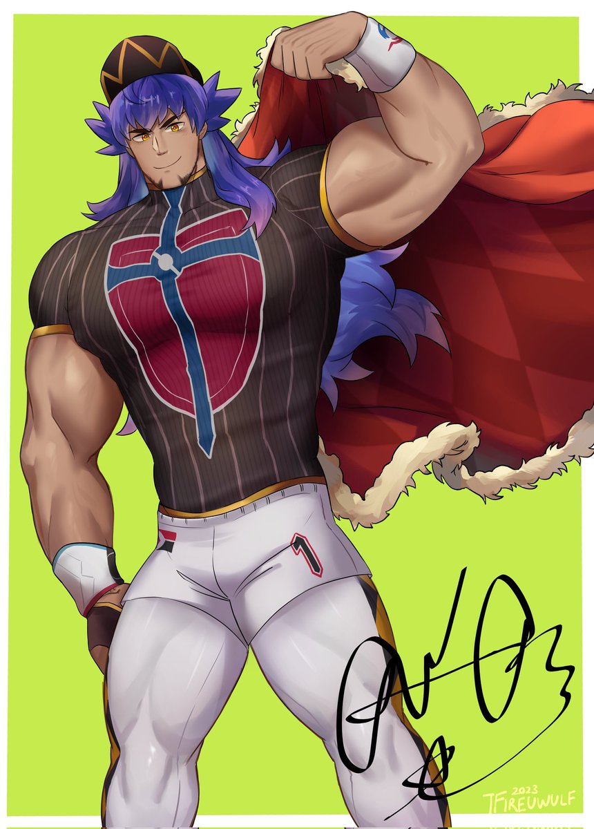 Leon from Pokemon! ✨💜
#pokemon #Leon #pokemonfanart