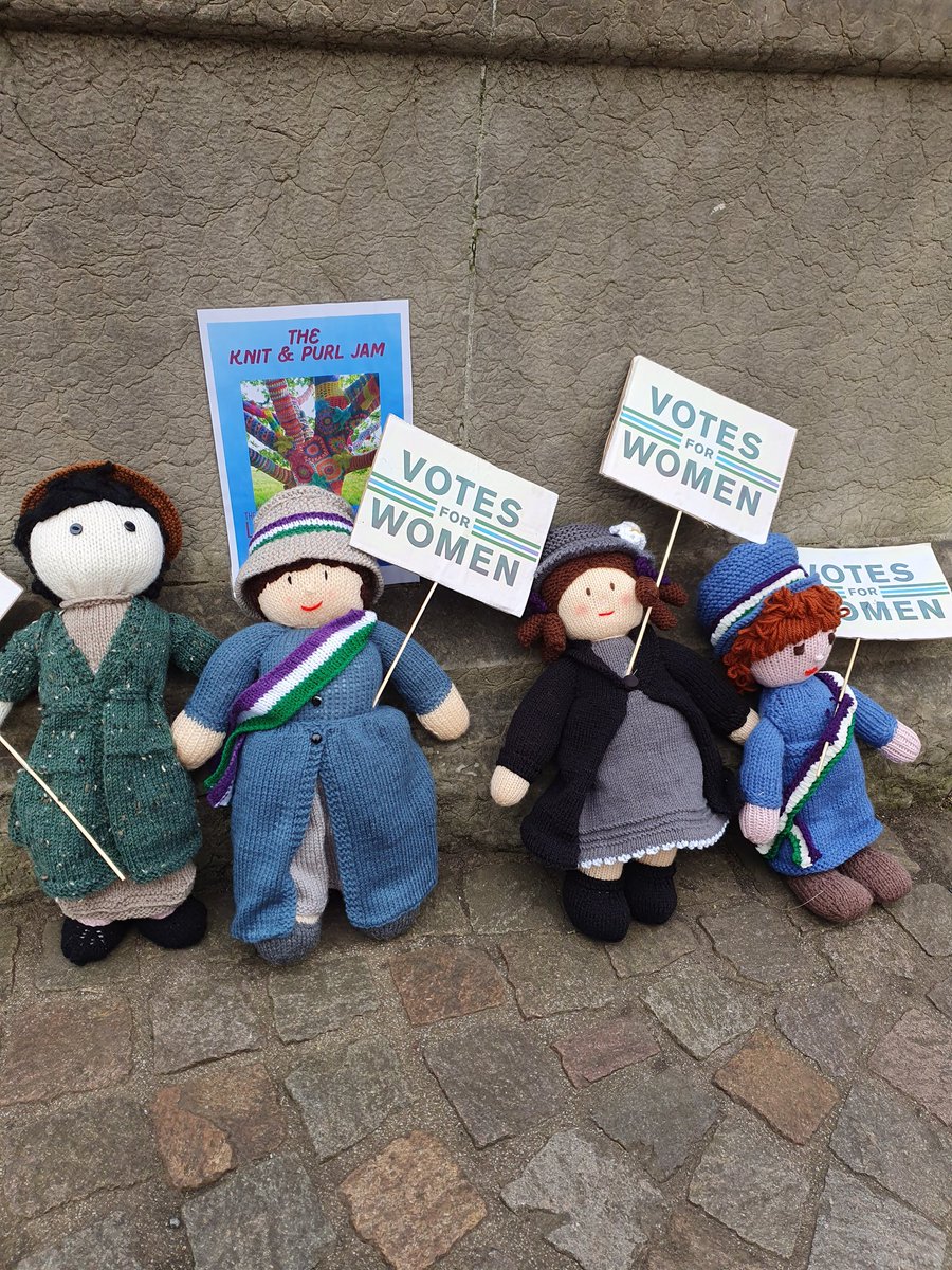 We had a lovely day in Winckley Square celebrating International Women's Day and Beatrice Todd blue plaque unveiling. @friendsofwinckleysq