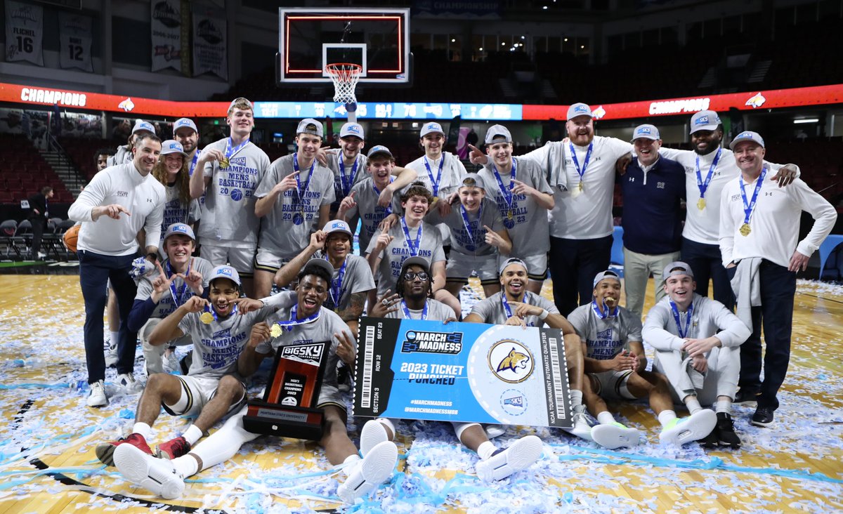 2023 Big Sky Conference Champions; Montana State Bobcats. The ‘Cats go dancing back-to-back seasons #BigSkyMBB
