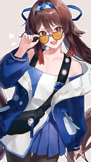 ローソンコラボの胡桃 #原神 