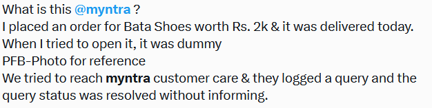 GauravDex's tweet photo. After canceling my return, and refusing to even get on a call with me, @MyntraSupport @myntra is hoping to #harass their #customers to quietly accept wrongly delivered products. 1000s of #harassment cases in last few weeks. These are just few of them @aajtak @PiyushGoyalOffc https://t.co/Kxu3rNCnOR