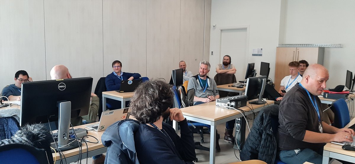 trex_eu's tweet image. Many thanks to all participants for their enthusiastic participation & thanks to experts from @NVIDIAHPCDev and @intel for such interesting insights on #HPC & #codeoptimisation! Such a nice experience our 3rd #Hackathon organised with @Cineca1969!