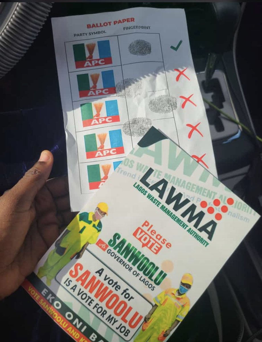 What does not voting for the APC have to do with their job? Has it come to this for Sanwo-Olu?

We are voting Labour Party from@top to bottom job will be sustained.
Arrest Ikeia BREAKING NEWS Rochas
Sevi Vibez Pastor Enenche preach love