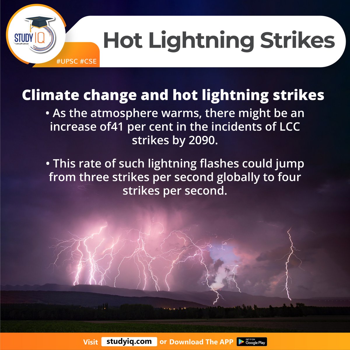 Hot Lightning Strikes

#Hot #Lightning #Strikes #lightningprotection #surgeprotection #grounding #DEHNprotects #globalwarming #climatechange #climatecrisis #climateemergency #climateaction