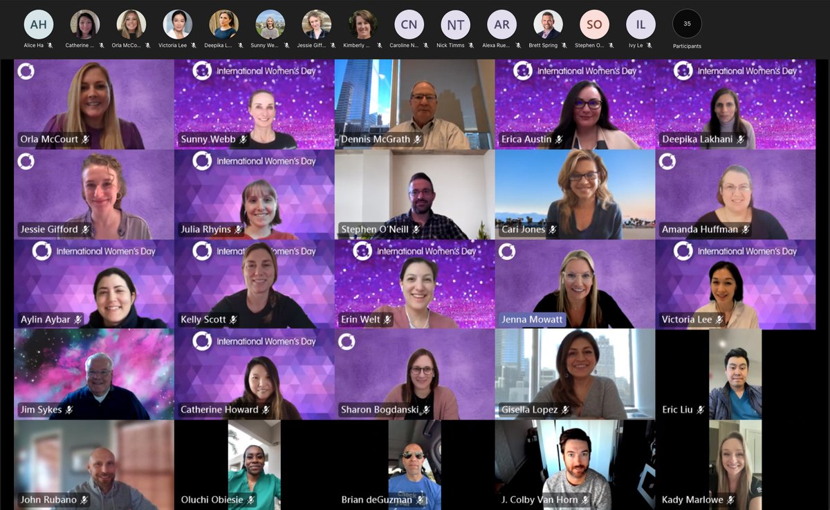 Happy International Women's Day! Today our team connected to discuss equity, equality, challenges, and change. 

Today and every day we are proud to celebrate the women of <a href="/PAVmedinc/">PAVmed (PAVM)</a>, <a href="/LucidDiag/">Lucid Diagnostics</a>, and <a href="/VerisHealth/">VerisHealth</a>

#EmbraceEquity #IWD2023 #WomensHistoryMonth