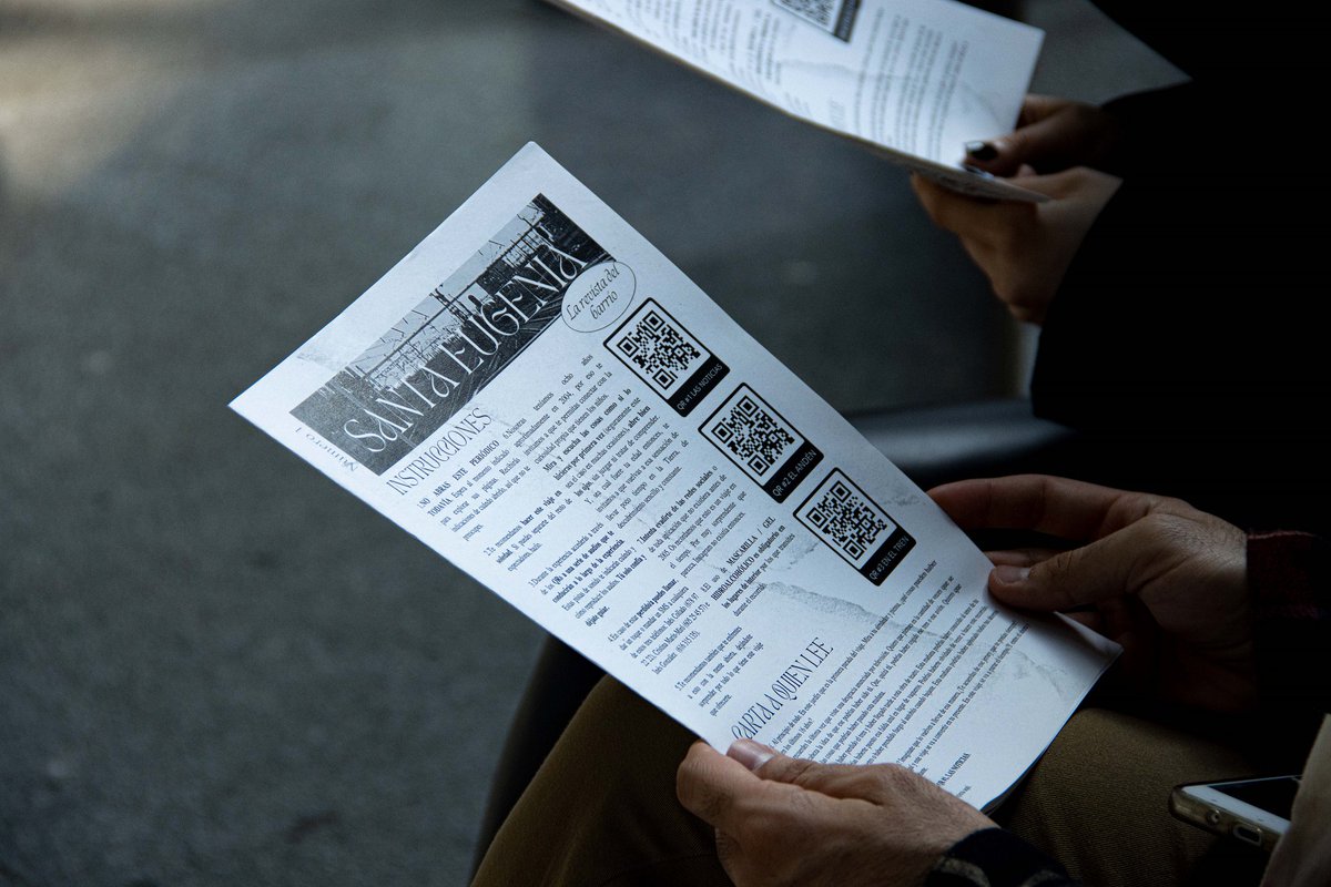 📣 La experiencia de SANTA EUGENIA continúa su recorrido desde la estación de Atocha a la estación de este barrio madrileño tocado por el 11-M 🚉.

👉Puedes disfrutar de este teatro itinerante en 4 pases diarios: 
⌚️12:00 h, 12:20 h, 12:40 h y 13:00 h. 
🗓 Hasta el 26 de marzo