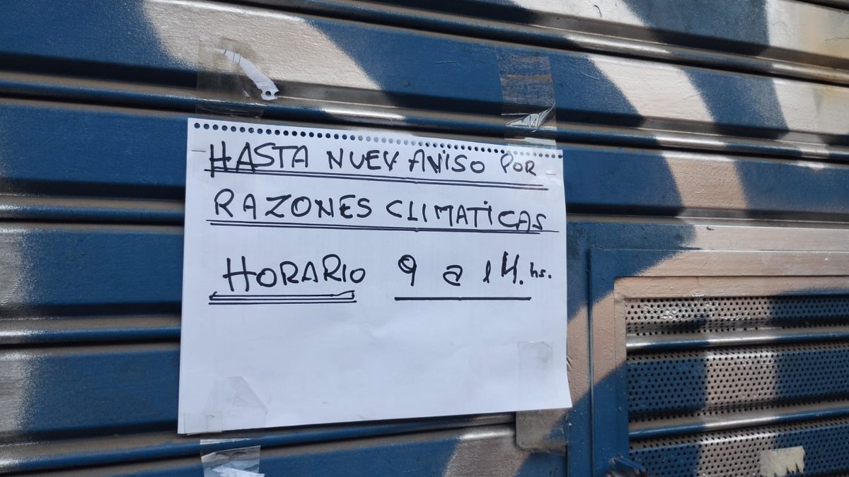 Mas de 32 grados? Cerramos