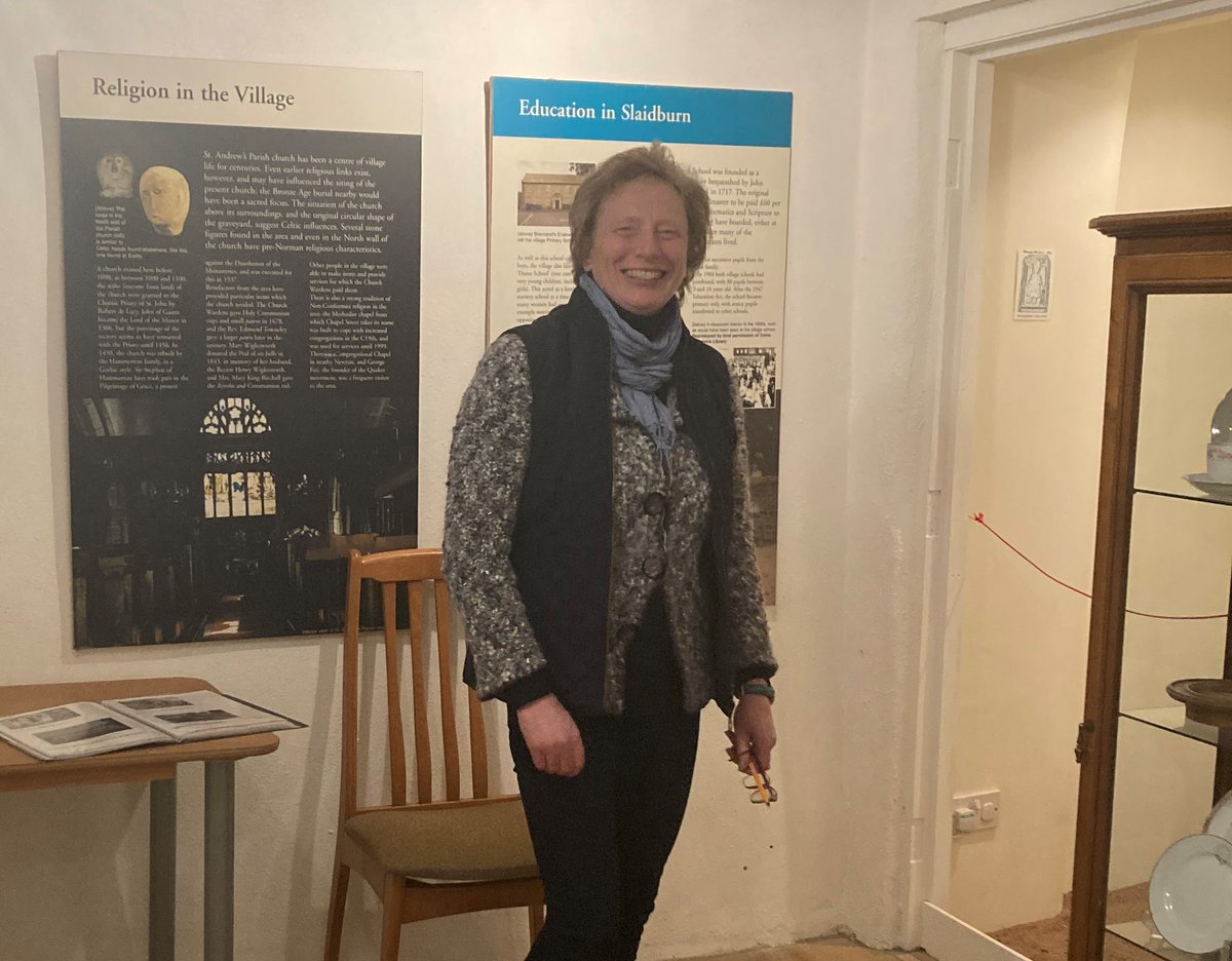 Popped by the #Slaidburn Archive, who are really enjoying their #B4RN connection! This small charity holds all the information about the village's history.