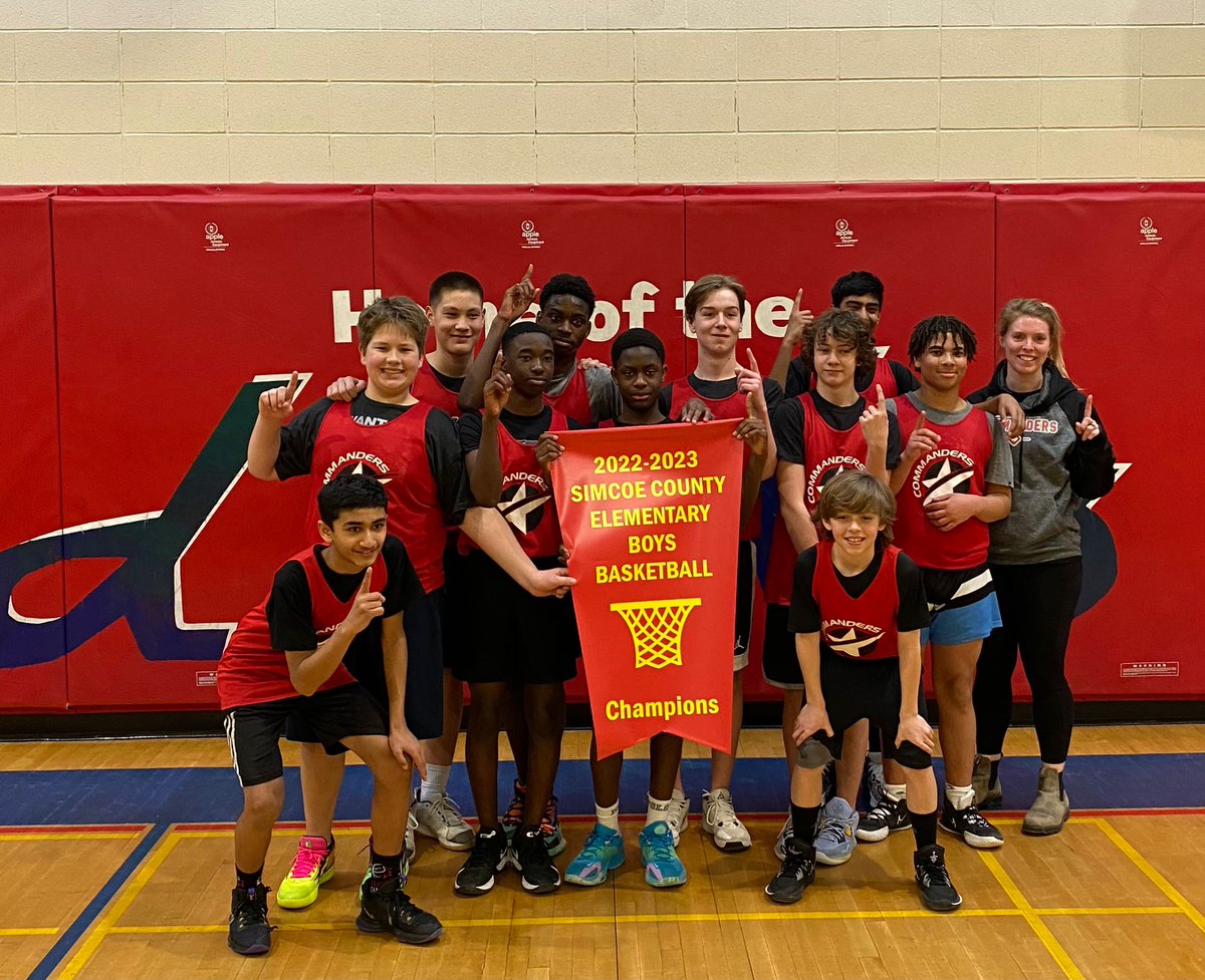 Congratulations to Chris Hadfield Boys Basketball Team for winning the Simcoe County Elementary 2022-2023 Basketball Championship! Yessss!! @TownofBWG we are a Town that have great talents of youth, Youth that are destined for GREATNESS! @ChrisHadfieldSc @SCDSB_Schools #YOUTH