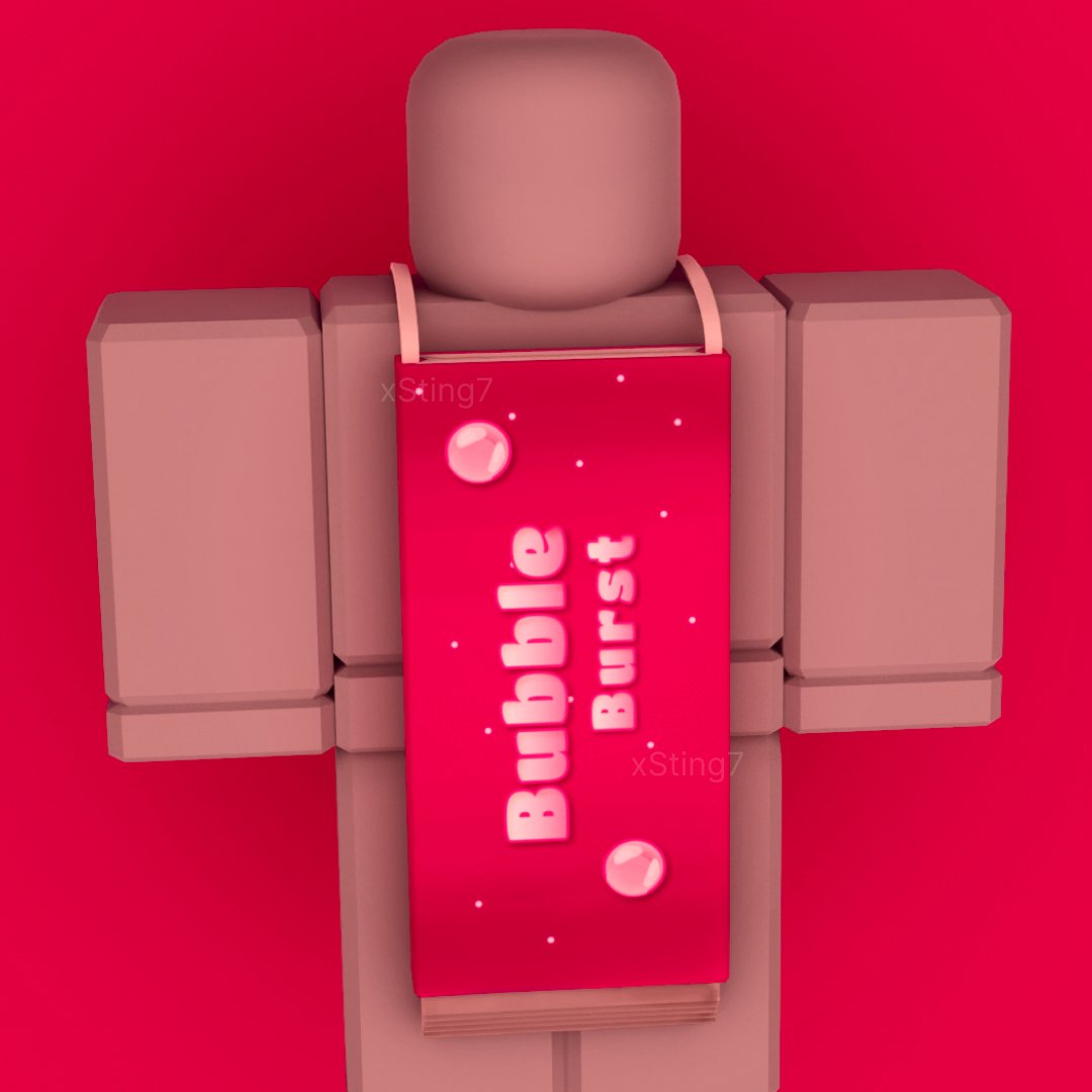 xSting7's tweet photo. Bubble Gum Backpack, Roblox UGC concept #Roblox #RobloxDev #RobloxUGC #RobloxUGCConcept #robloxart https://t.co/KLu1vRnXhO