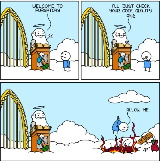 HoyackLLC's tweet image. #developerhumor #programmingjokes #teachingprogramming #codinglife #techindustry #computerscience