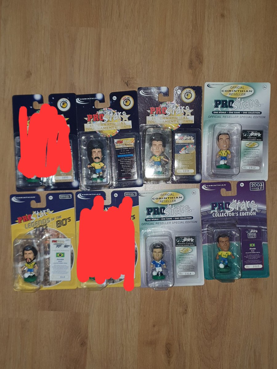 Maneenz05's tweet image. FOR SALE!! Brazil Corinthian prostars football figures headliners, platinums and microstars DM for prices thanks
#Corinthians #prostars #footballfigures #acmilan #corinthianarchive #CorinthianCommunity