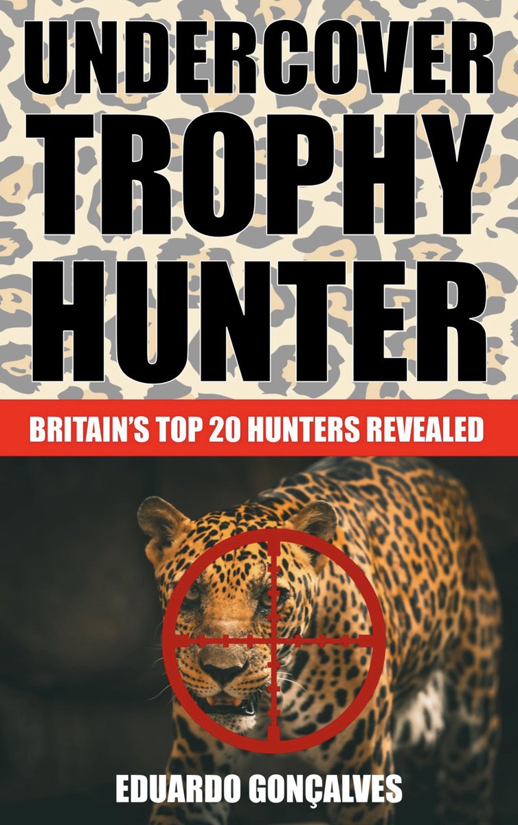 Really recommend everyone to read Eduardo Goncalves newest book Undercover Trophy Hunter, as he names some of the wicked evil bastards who kill thousands of innocent and magnificent animals for fun.