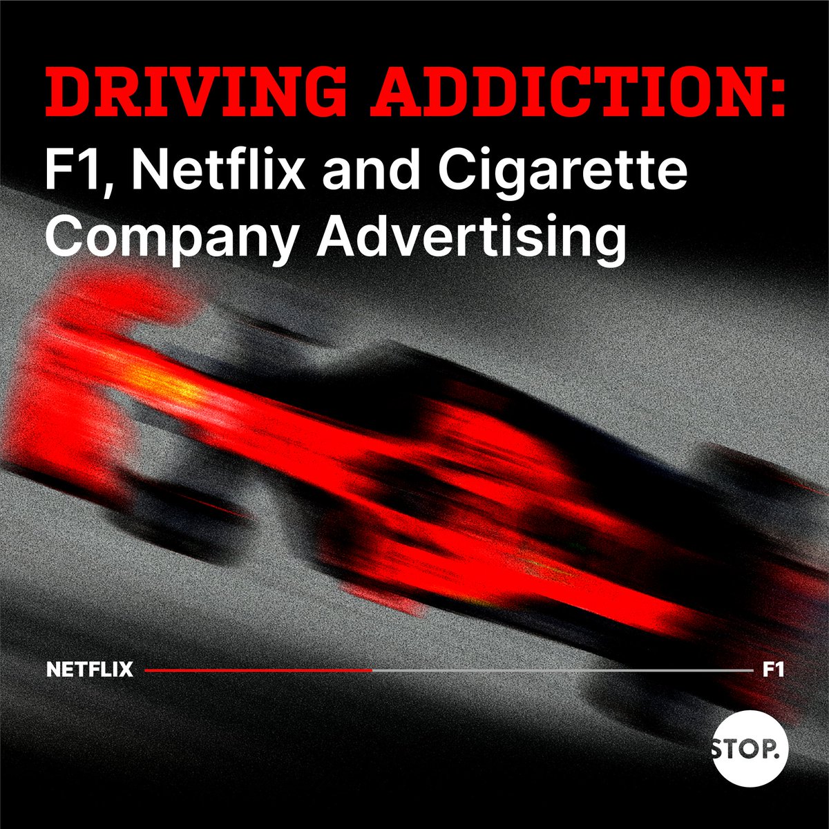 #Netflix: a new vehicle for global cigarette company branding. @ExposeTobacco’s NEW #DrivingAddiction report exposes how two of the world's biggest cigarette companies are reaching young audiences through the hit documentary series F1: Drive to Survive. bit.ly/3mj2Js7