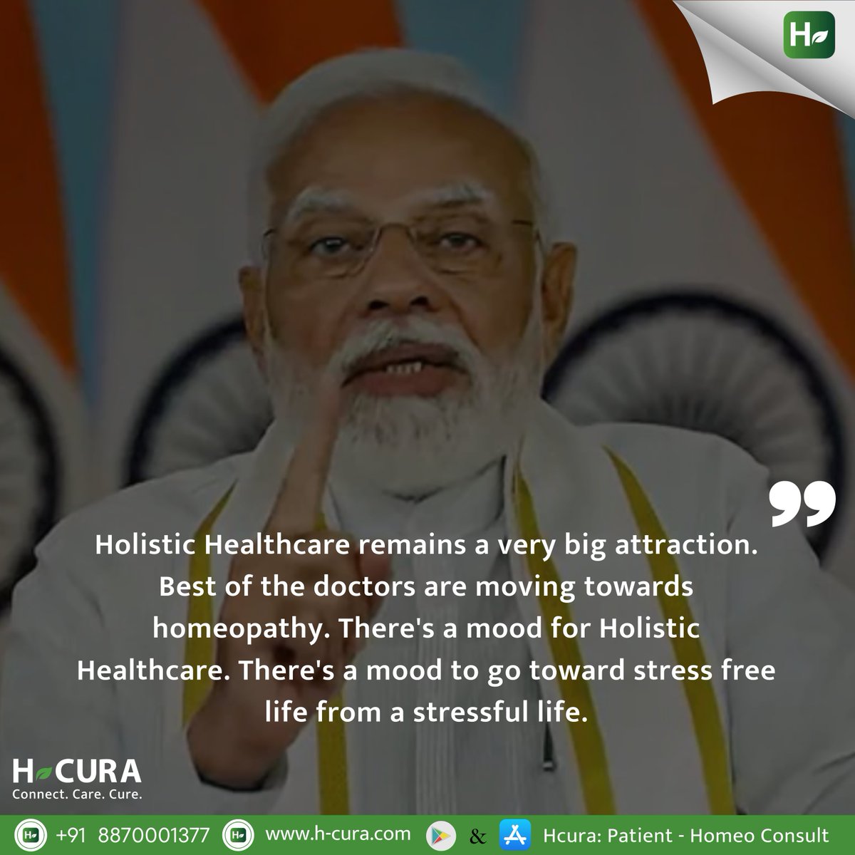 H_cura_'s tweet photo. "Prime Minister Modi Embraces Homeopathy for
Holistic Health" #holistichealth #holistic
#holistichealthtips #holistichealthandwellness
#holistichealthcare #holistichealthcoach
#holistichealthstore #homeopathyheals
#homeopathyforall #homeopathyhealth #homeopathy
 #narendramodi https://t.co/d6kvGouqcP