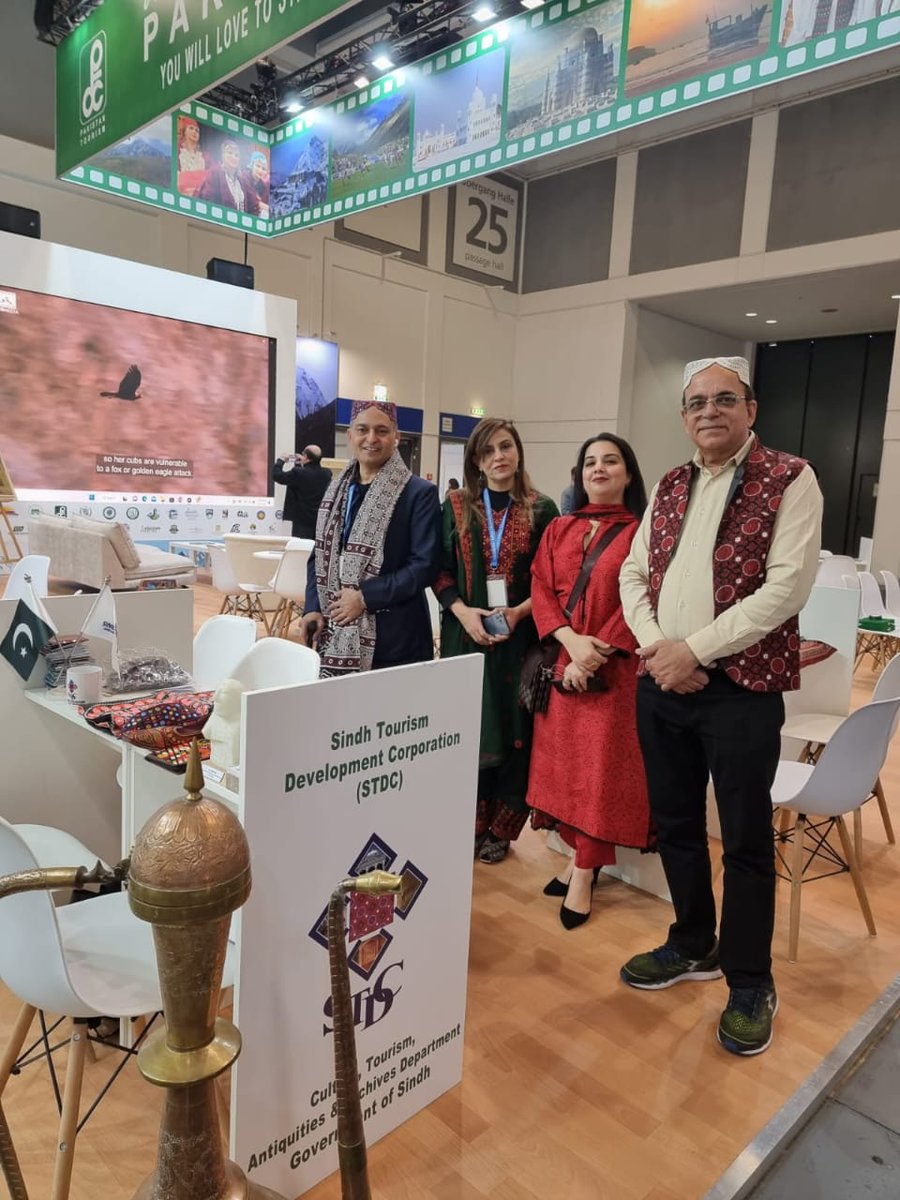 Gwadar_Pro's tweet image. Pakistan Pavilion at World's Biggest Tourism Fair | ITB Berlin 2023
 #DiscoverPakistan   #PTDC