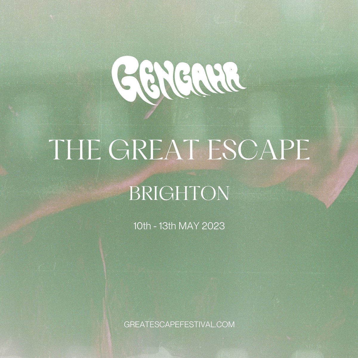 gengahr's tweet image. See you at the greatest of escapes @thegreatescape 🪄

#gengahr #tge23