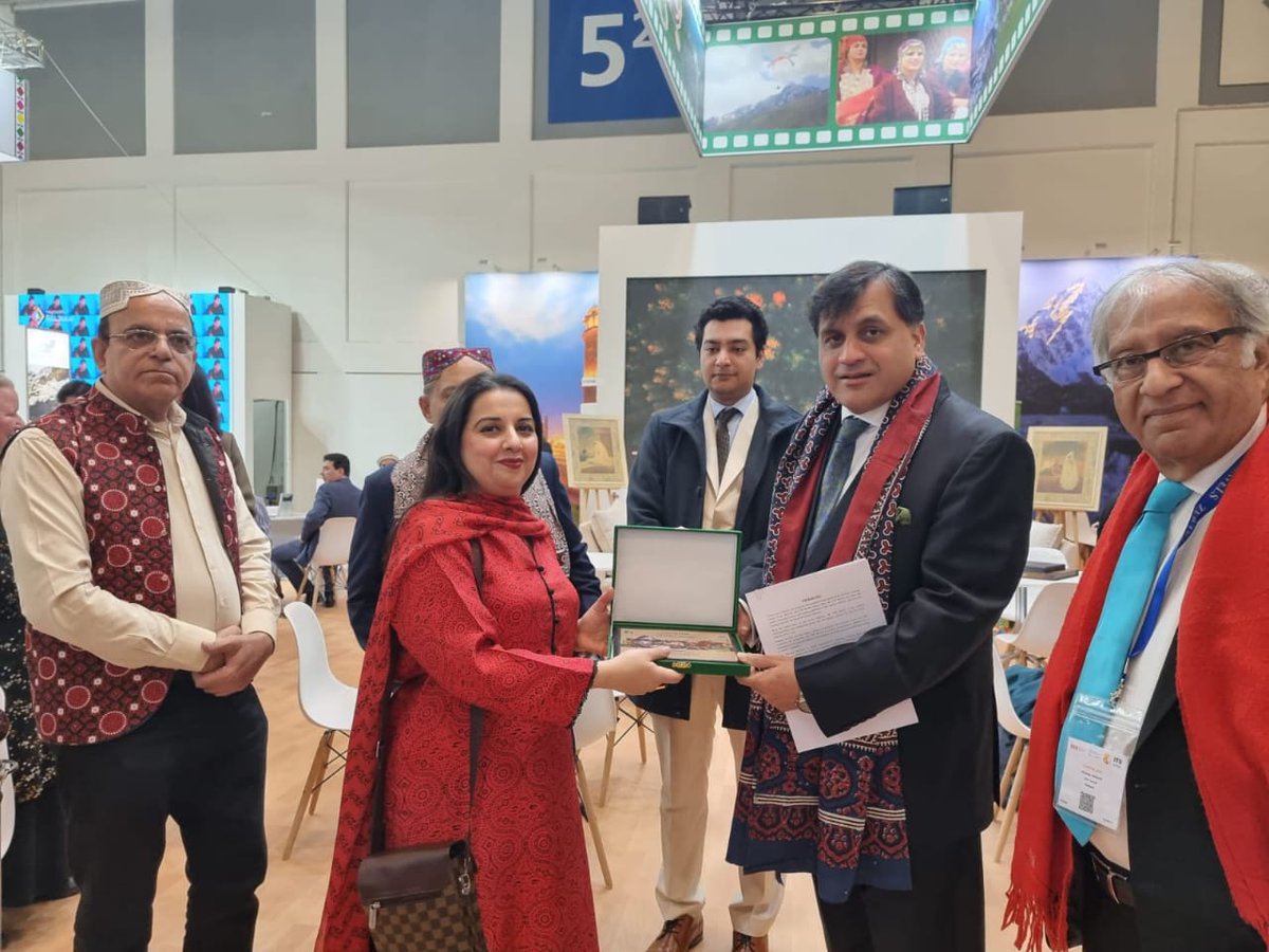 Gwadar_Pro's tweet image. Pakistan Pavilion at World's Biggest Tourism Fair | ITB Berlin 2023
 #DiscoverPakistan   #PTDC
