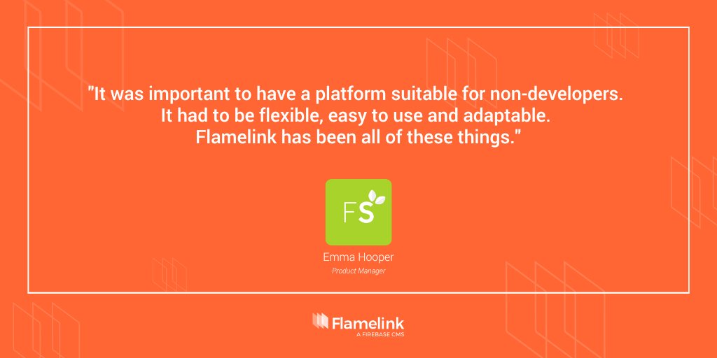 Learn how <a href="/FlamelinkCMS/">Flamelink, the #FirebaseCMS 🔥🔗 @ #FirebaseSummit</a> gave the FarmSmart team the ability to work faster and reach and empower more smallholder farmers across the continent of Africa to make the most of their plot of land. 

Check out: flamelink.io/case-studies/f… 

#Firebase #Flamelink #FirebaseCMS

CC <a href="/Firebase/">Firebase</a>