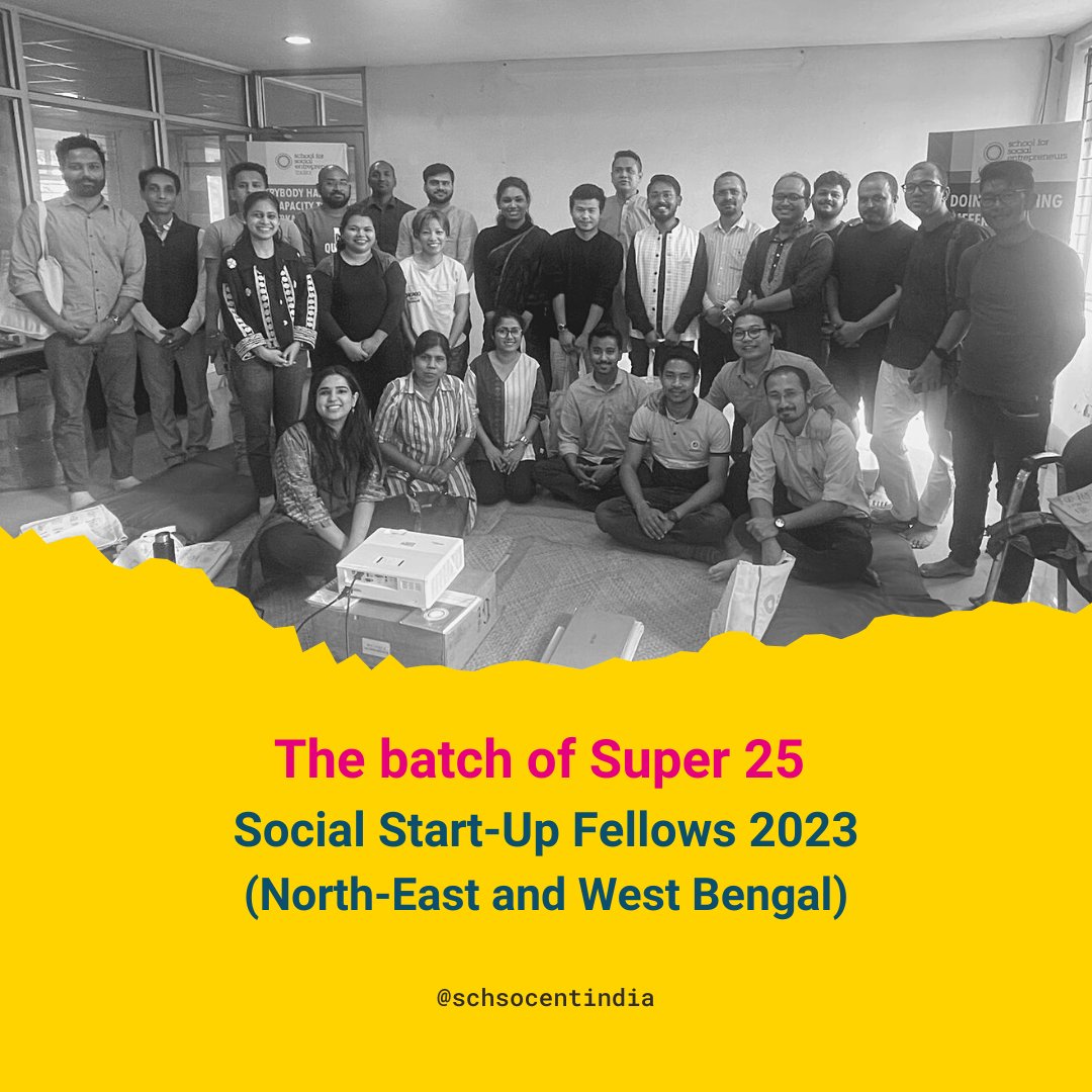 The most awaited Fellowship Programme was kickstarted at <a href="/IITGuwahati/">IIT Guwahati</a> during the first Learning Block. 25 chosen social entrepreneurs from North-East and West Bengal came together and embarked on a 9-month-long unique leadership voyage with <a href="/TheSSEIndia/">The SSE India</a>. #socent <a href="/SchSocEnt/">The School for Social Entrepreneurs</a>