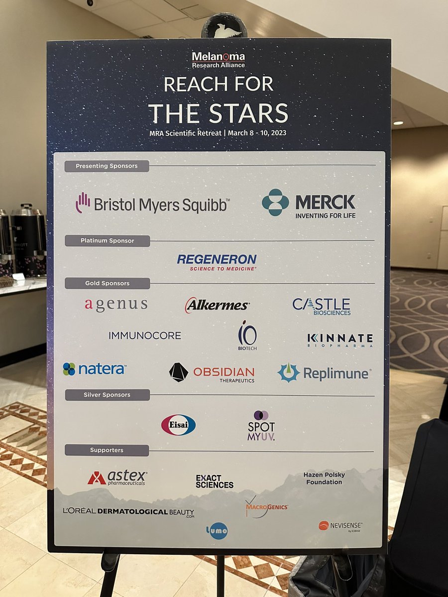 MelanomaReAlli's tweet photo. After a fantastic Grant Review, Melanoma Exchange Patient Forum, and Opening Reception yesterday - we are ready to officially kick off the 2023 MRA Scientific Retreat! Who is joining us in DC? https://t.co/8o0MGmdOGA