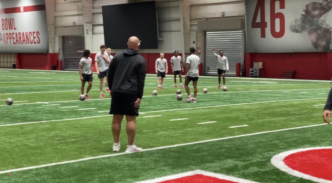 coachedfoley's tweet image. Let the #HuskerGames begin!!!