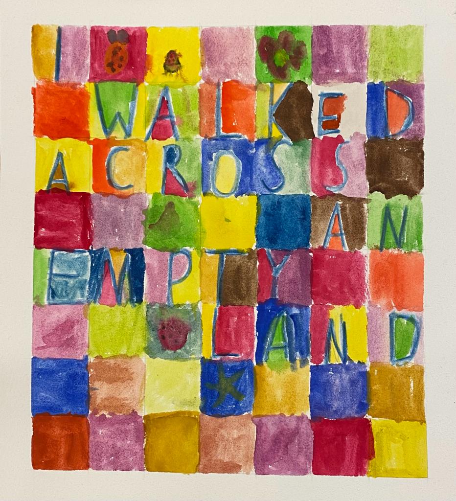 Inspired by the watercolour poetry of the artist Paul Klee, Make Club painted their favourite song lyrics.  Personally, I am very happy to see <a href="/The_Proclaimers/">The_Proclaimers</a> referenced.