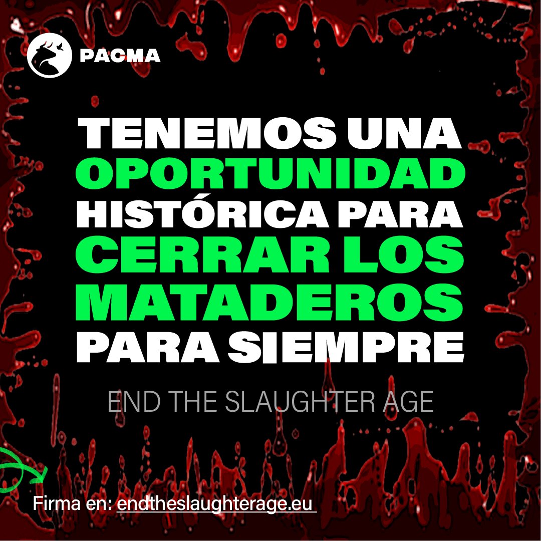 100.000 ciudadanos y ciudadanas europeas han firmado ya para eliminar los subsidios a la ganadería y redirigirlos a la agricultura y a productos más éticos y sostenibles. ¿A qué esperas para unirte a ellos?

¡Firma ya esta ICE y comparte! 
endtheslaughterage.eu/es/