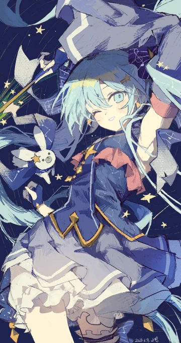 29日目 雪ミク(2017) #ミクの日 