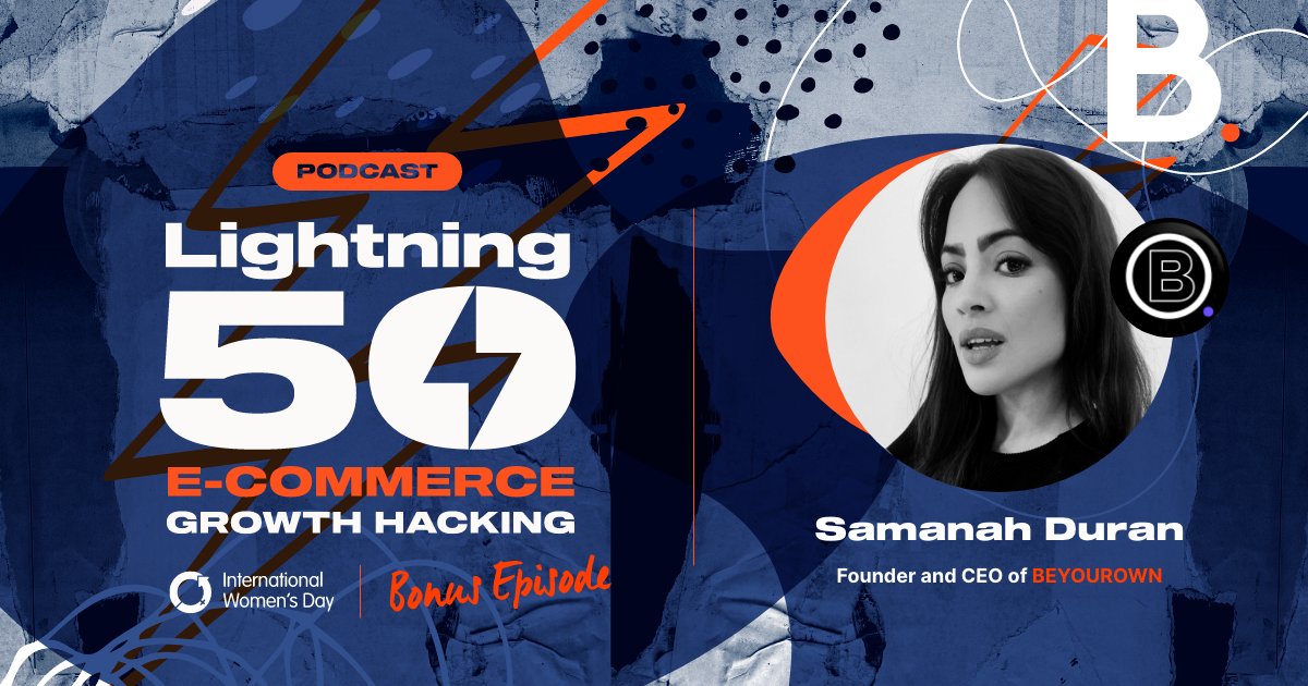 BrightpearlHQ's tweet image. We speak to the extraordinary Samanah Duran. A British fashion designer and entrepreneur, she made history by establishing a clothing line and founding a media firm before turning 30!

Watch: bit.ly/3yh0J6y

Listen: bit.ly/3kJxA0R

#iwd #iwd23 @beyourownuk