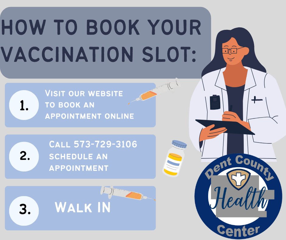 DentCoHealthCtr's tweet image. Same-day appointments are available! Call or visit us online to book your vaccination! dentcountyhealthcenter.org  #DCHC