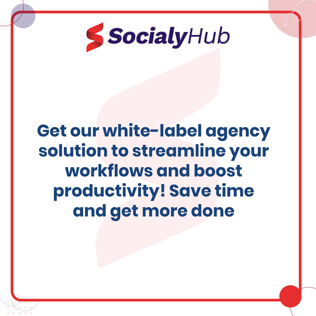SocialyHubPK's tweet image. A cutting-edge white-label solution is all you need! Instantly make your social media efficient by using our solution and stay on top of your competitors.

📌Get Started Now!
socialyhub.pk

#socialmediamanagement #socialmediamanagementtools #whitelabel #Pakistan