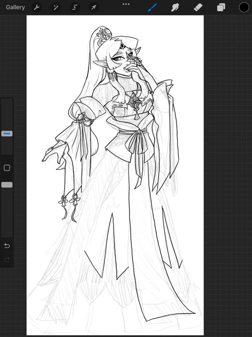 [ WIP ]

Quietly screaming to myself since I can't figure out what I want for her top 
