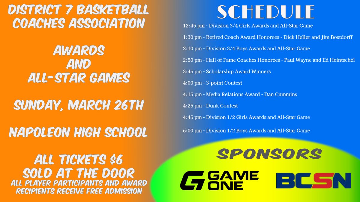 Congrats to our District 7 Honorees!

Sophie Chipps-1st Team, Acad. Achievement, All-Star
Karleigh Sonnenberg-Acad. Achievement
Macee Ripke-Acad. Achievement
Jenna Oberhaus-Acad. Achievement
Kora Burill-Acad. Achievement
Ella Tassler-Honorable Mention
Makayla Kruse-2nd Team