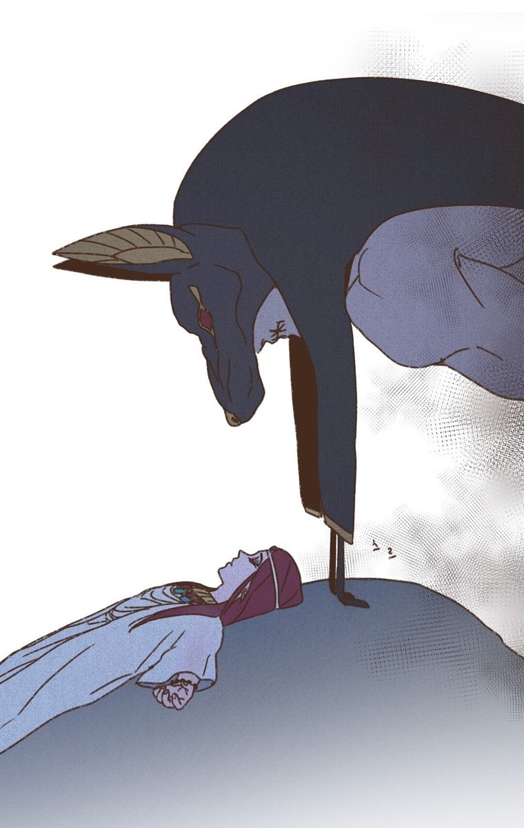 #ENNEAD chapter 56 S2 spoilers
Horus and Seth get unto another argument but Horus is becoming better at handling him 🤭
AND ANUBIS ???? THE CHAPTER ENDS HERE I'M DEVASTATED